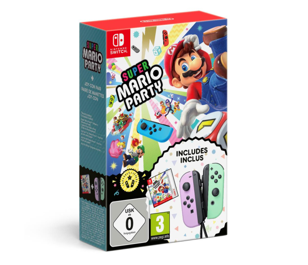 Super Mario Party + Joy-Con Pastel Purple/Green - 1184497 - zdjęcie